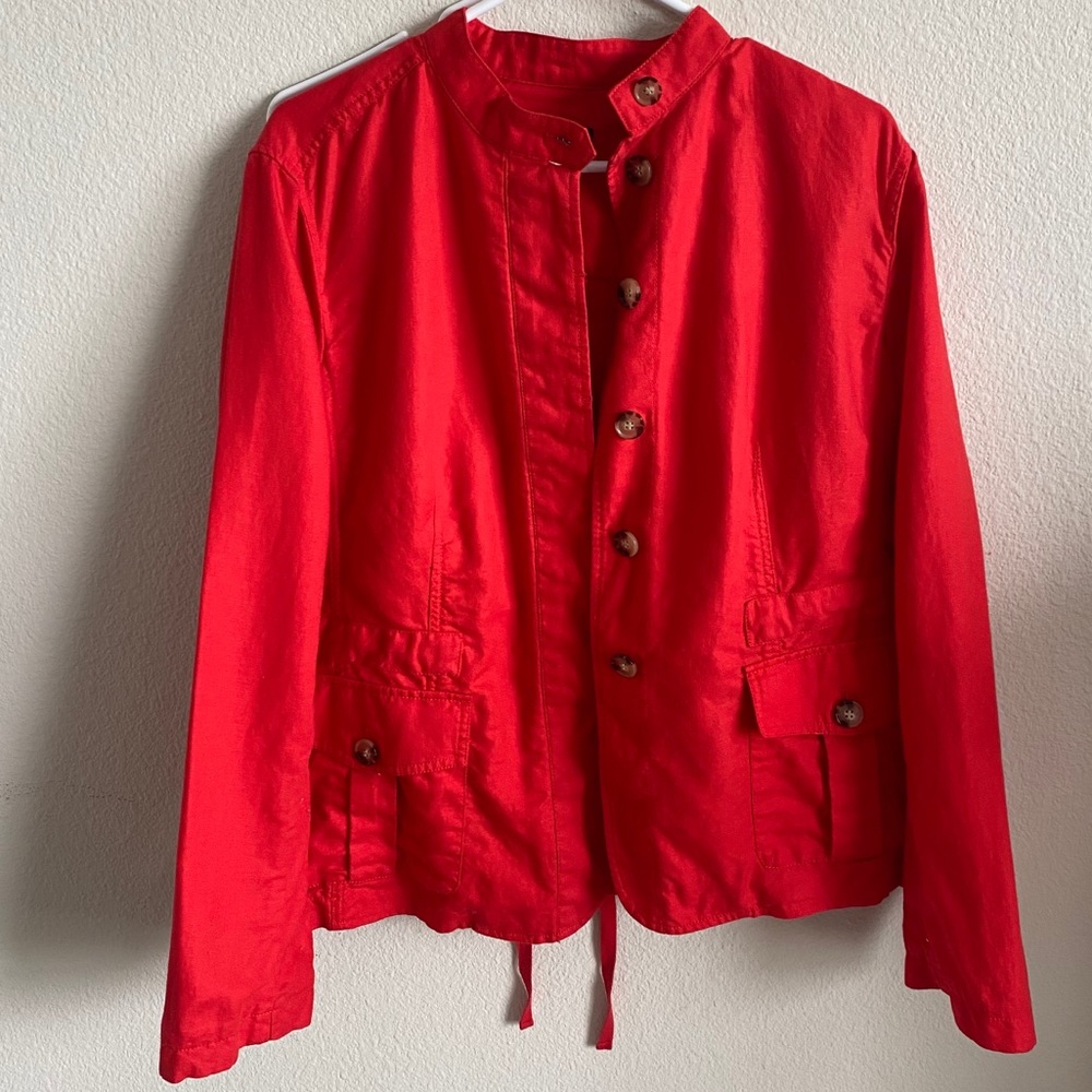 🧡Like New🧡 Talbots Linen Jacket